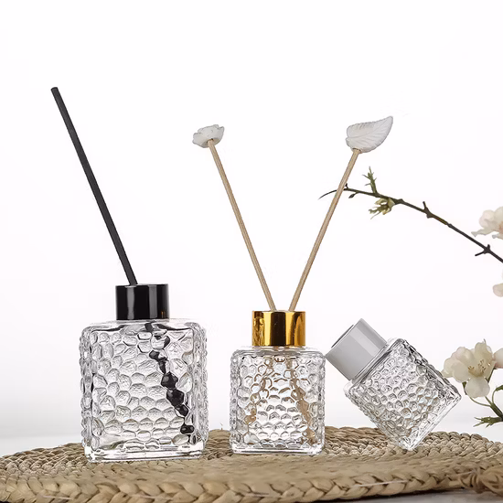 高品質の空のラウンド高級ホーム装飾ガラスディフューザーボトル