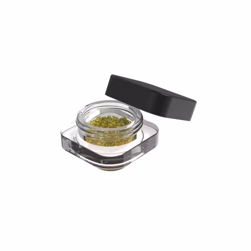 オパールホワイトガラス5ml 9ml濃縮ワックスオイル包装用チャイルドプルーフガラス瓶